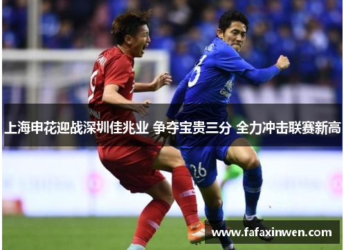 上海申花迎战深圳佳兆业 争夺宝贵三分 全力冲击联赛新高